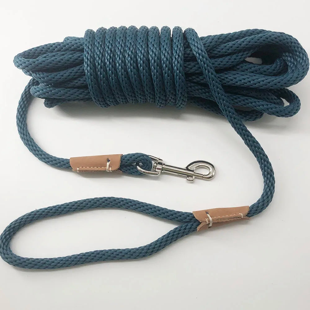 2m 3m 5m 10m Dog Lead Long Dog Training Leash Tracking Line  Heavy Duty Puppy Rope Lead for Small Medium Large Dogs