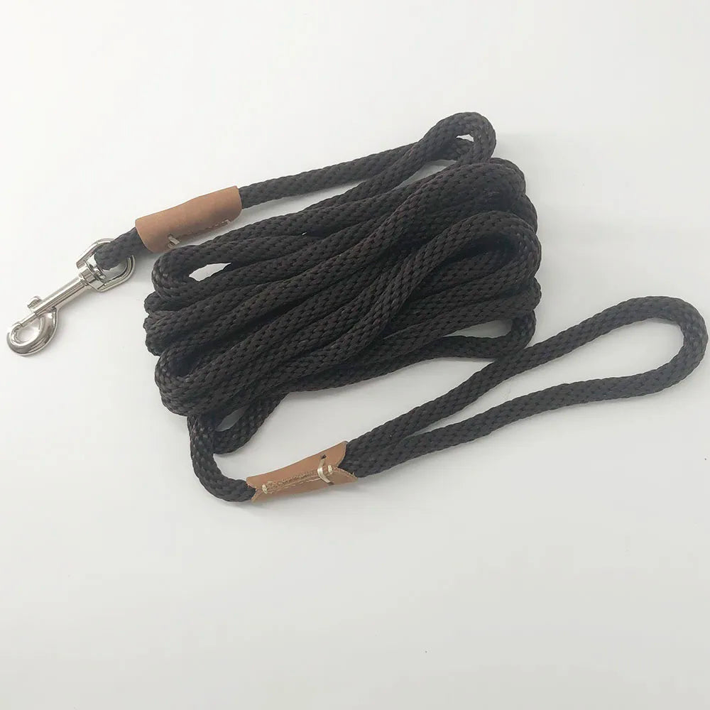 2m 3m 5m 10m Dog Lead Long Dog Training Leash Tracking Line  Heavy Duty Puppy Rope Lead for Small Medium Large Dogs