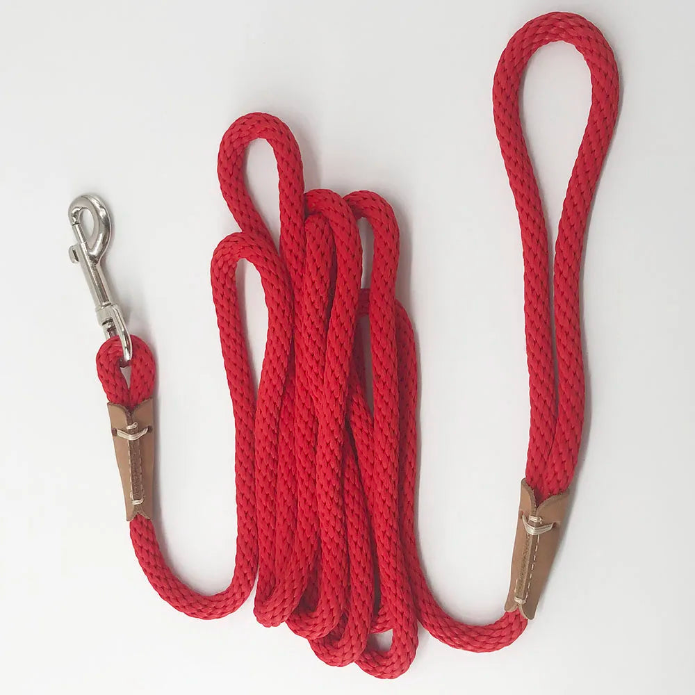 2m 3m 5m 10m Dog Lead Long Dog Training Leash Tracking Line  Heavy Duty Puppy Rope Lead for Small Medium Large Dogs