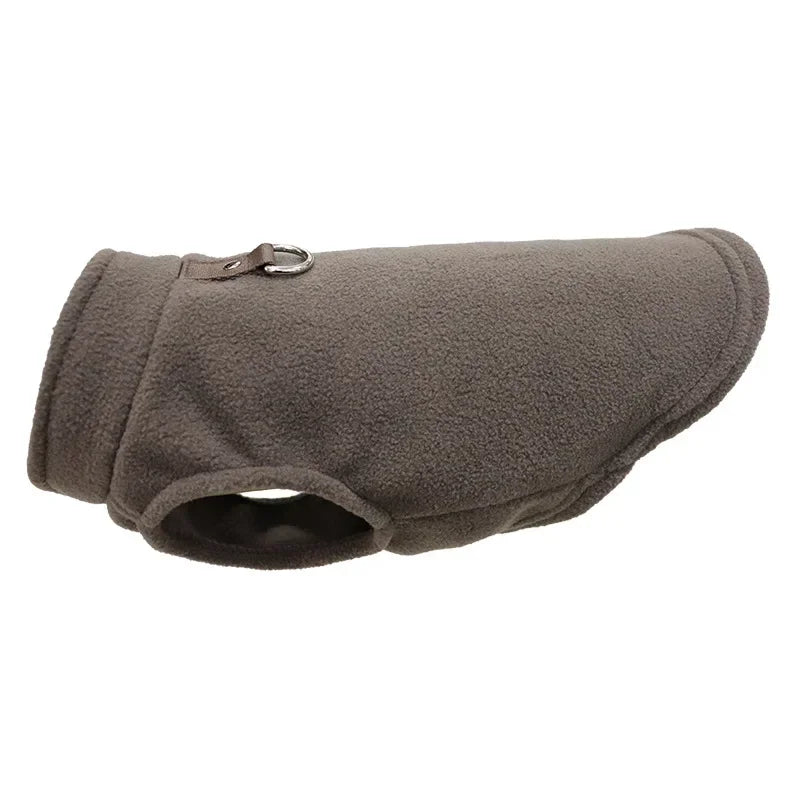 Winter Warm Dog Clothes Pet Jacket Vest with D-Ring For Small Dogs Cats Clothing French Bulldog Costumes Chihuahua Coat