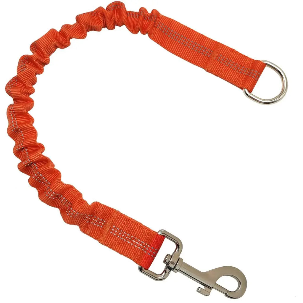 Dog Lead Shock Absorber Small Dogs Pet Elastic Rope Indestructible Toys Walking Leads Extension Bungee Black Training Leash
