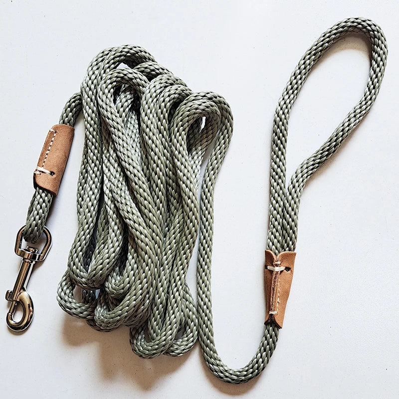 2m 3m 5m 10m Dog Lead Long Dog Training Leash Tracking Line  Heavy Duty Puppy Rope Lead for Small Medium Large Dogs