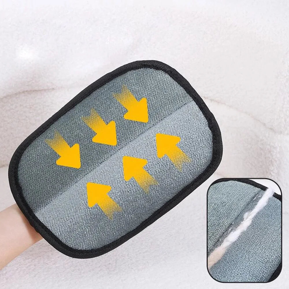 Pet Grooming Gloves Pet Hair Remover Brush Static Dedusting Brush For Dog Cat Hair From Sofa Carpet Clothes