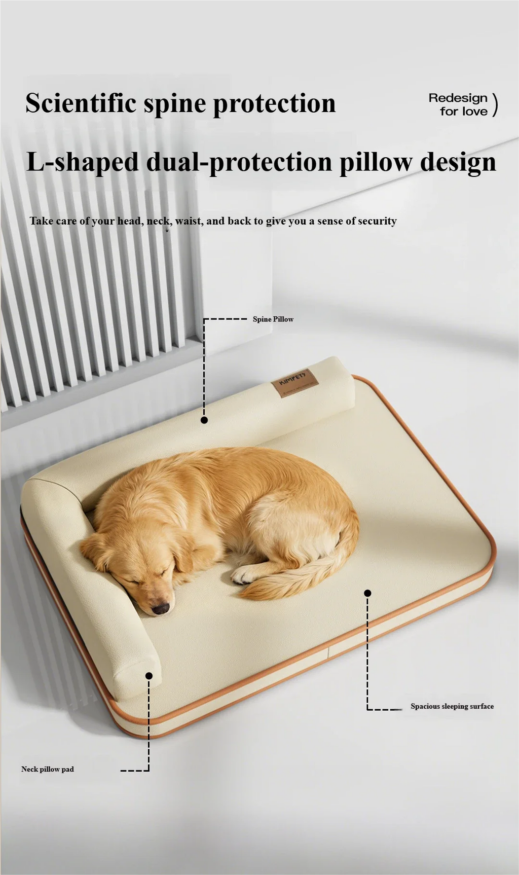Dog mat suitable for all seasons, medium-sized and large waterproof and tear resistant dog bed, summer removable and washable do