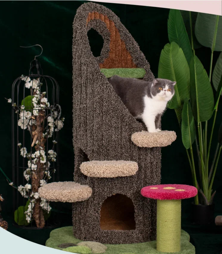 Camily Manufacturer Design Oem Wholesale Cat Tree Cat Sratcher Toys House Furnitures