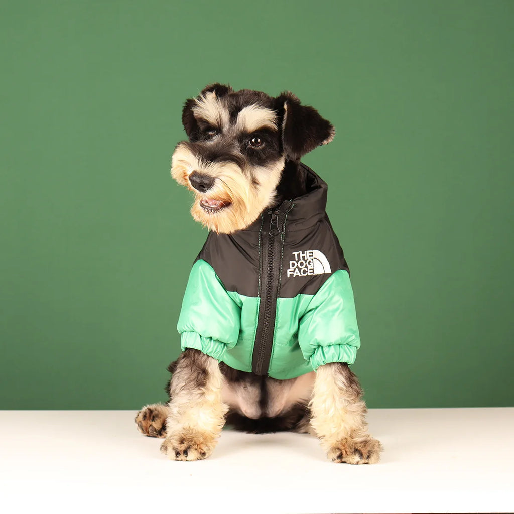 Large Winter Pet Dog Clothes French Bulldog Puppy Warm Windproof Jacket Small Medium Dog Reflective Coat Chihuahua Pet Outfits