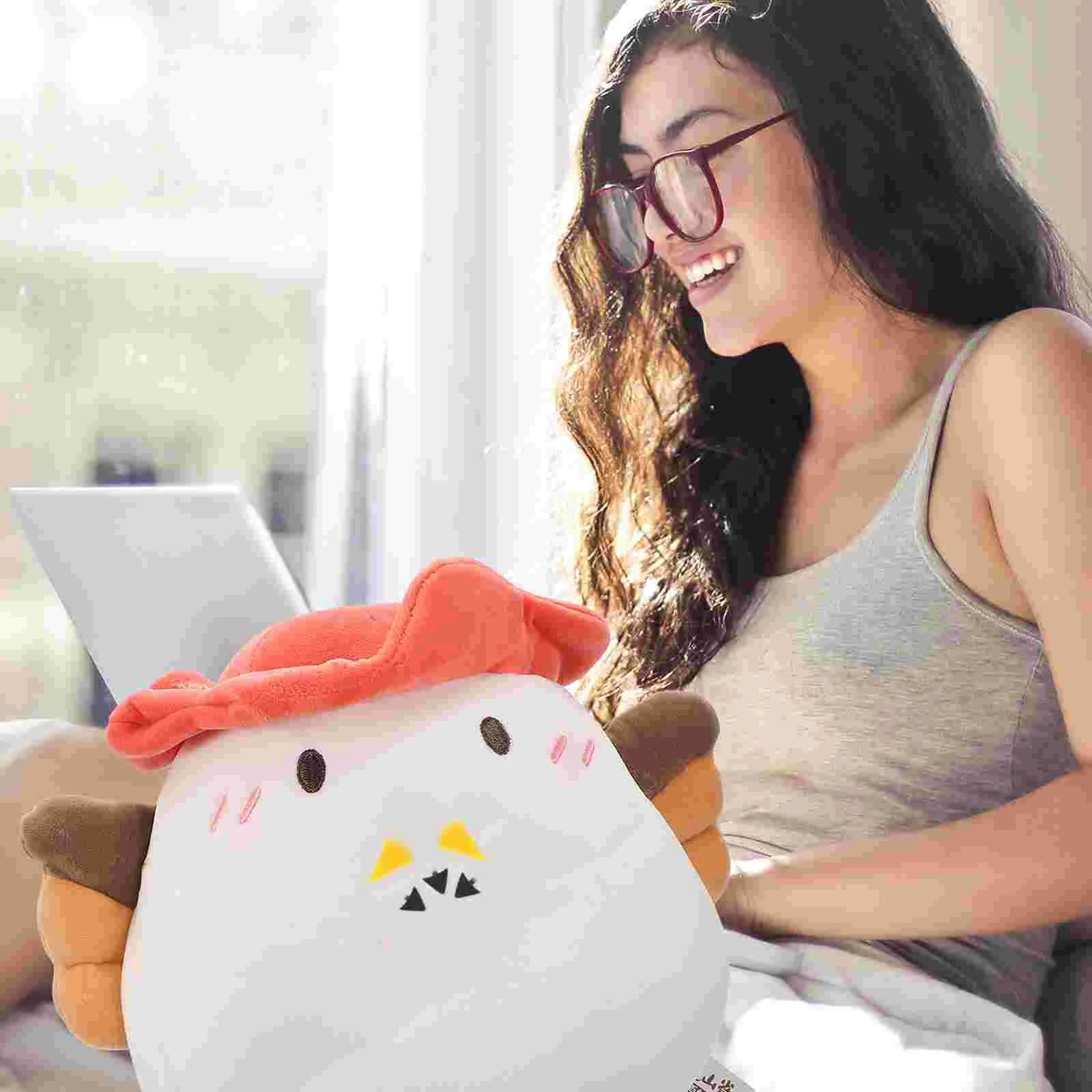 100 Pcs Bird Beak Accessories Plastic Chick Owl Mouth Decor Craft Toy Plush Animal Crafting Materials Easy Use