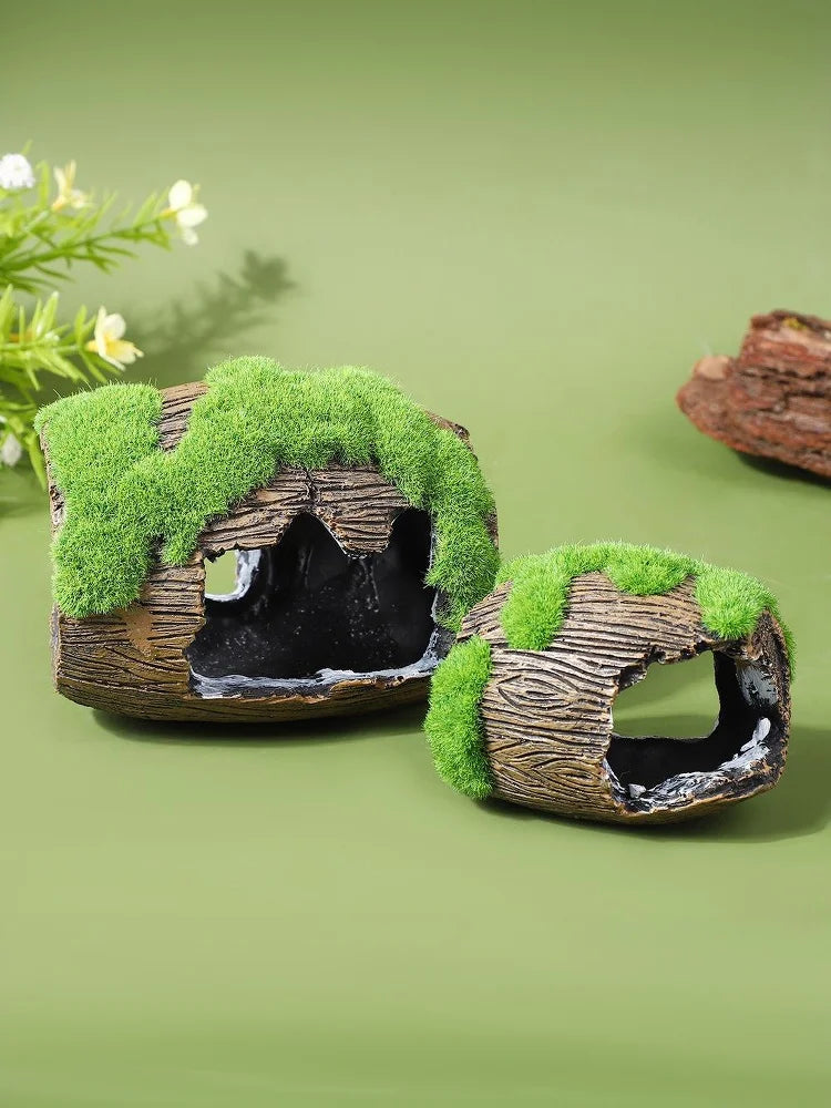 Aquarium  Decoration Fish  Shelter Fish Tank Resin  Ornaments Fish And  Hiding Cave Aquarium Landscaping