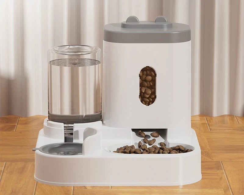 Professional Cat Feeder Water Dispenser Automatic Feeders Feeding and Watering Supplies Cat Bowl Drinking Fountain Dog Feeder