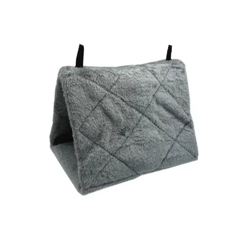 Pet Bird Parrot Cages Warm Hammock Hut Tent Fashion Bed Hanging Cave for Sleeping and Hatching Cage Decoration