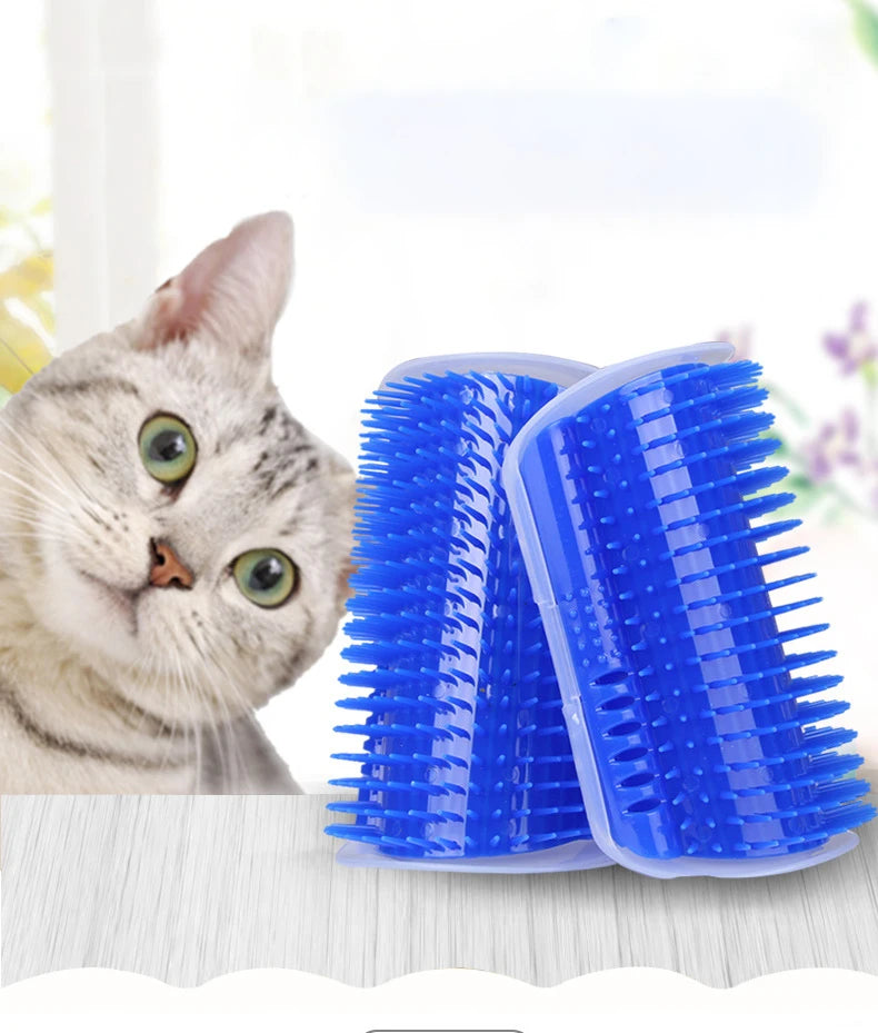 Cat Scratcher Massager for Cats Scratching Pets Brush Remove Hair Comb Grooming Table Dogs Kitten Care Royal Canin Accessories
