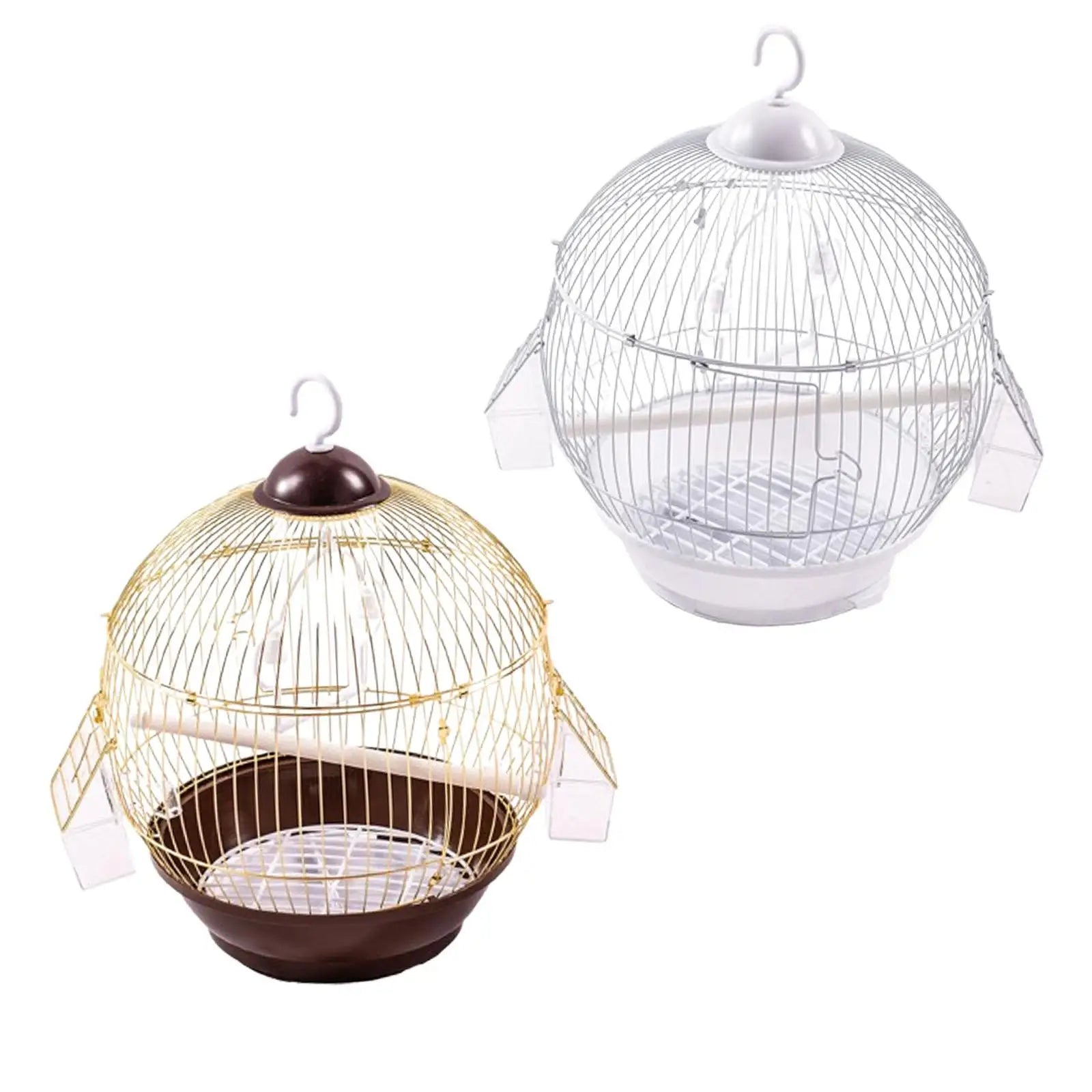 Parrot Birdcage Parrot Stand Cage Pet Supplies Pet House Metal Cage Bird Cage for Budgies Lovebirds Conures Canary Parakeets