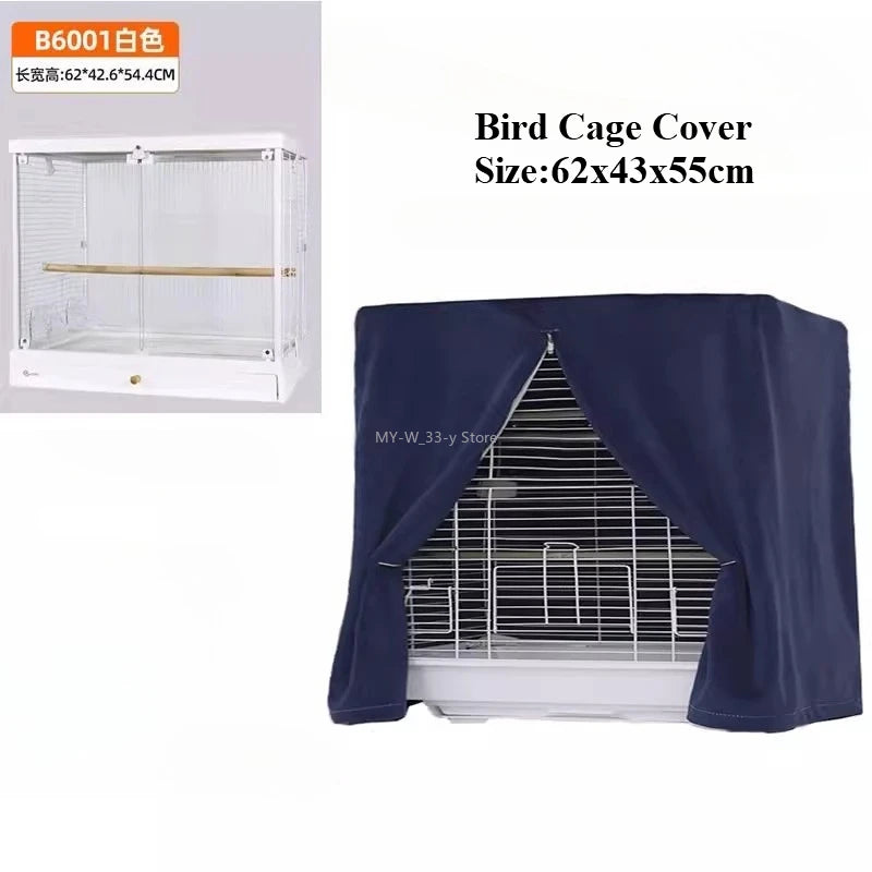 Bird Cage Cover Sunshade Breathable and Splashproof Large Bird Cage Cover Parrot Cage Shading Protective Products Bird Supplies