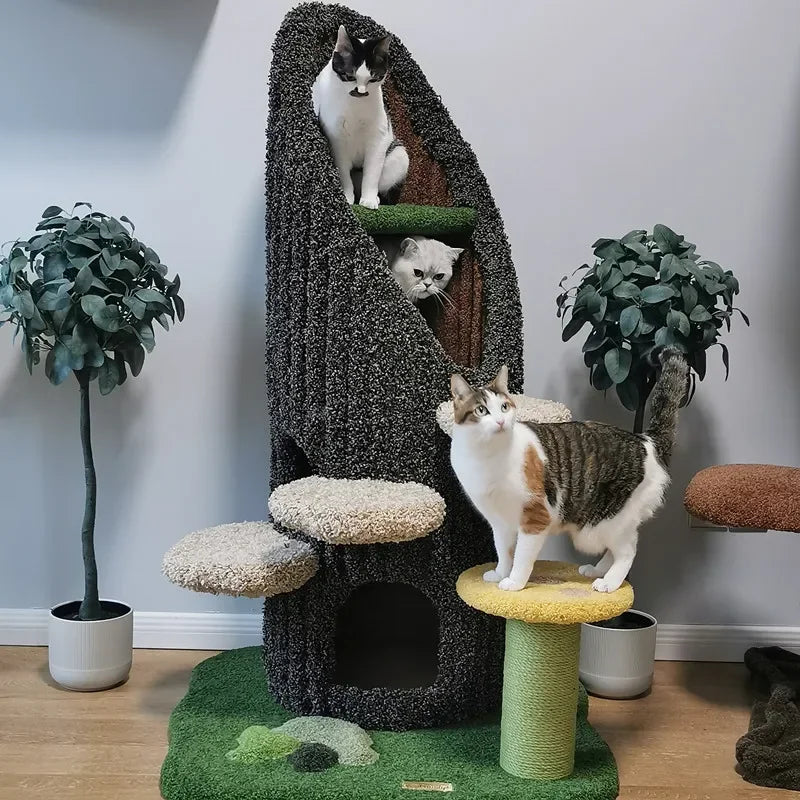 Camily Manufacturer Design Oem Wholesale Cat Tree Cat Sratcher Toys House Furnitures