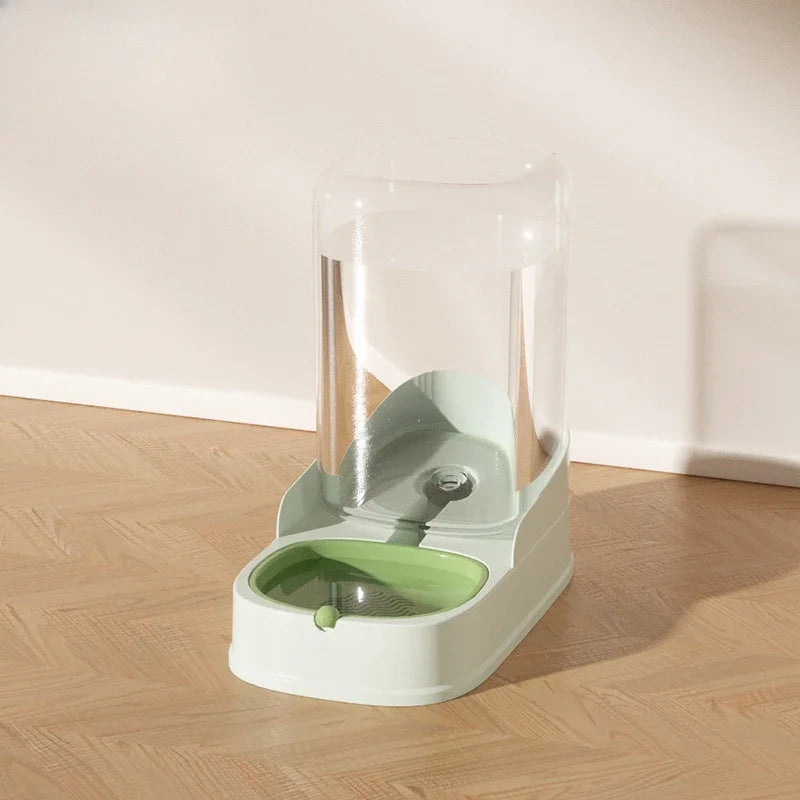 Cat and Dog Feeder Pet Water Dispenser Cat Food Bowl Large Capacity Feeder Water Dispenser for Small Puppy Kitten Pet Supplies