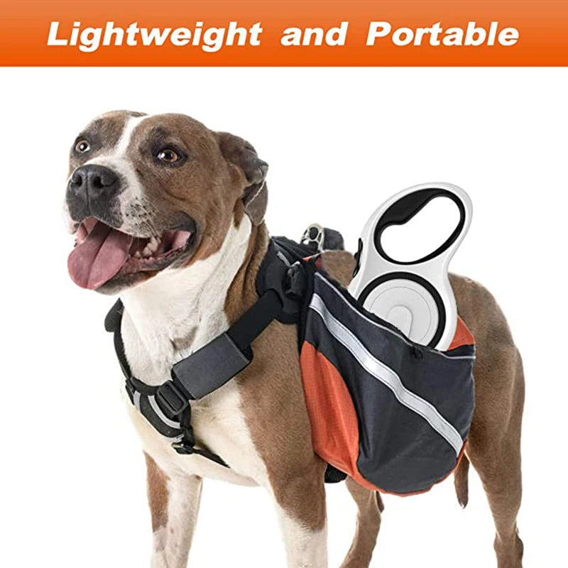 3/5/8M Pet Dogs Extending Leash Durable Nylon Automatic Retractable Doggy Leash Leads for Small Medium Large Dog Walking Supplie