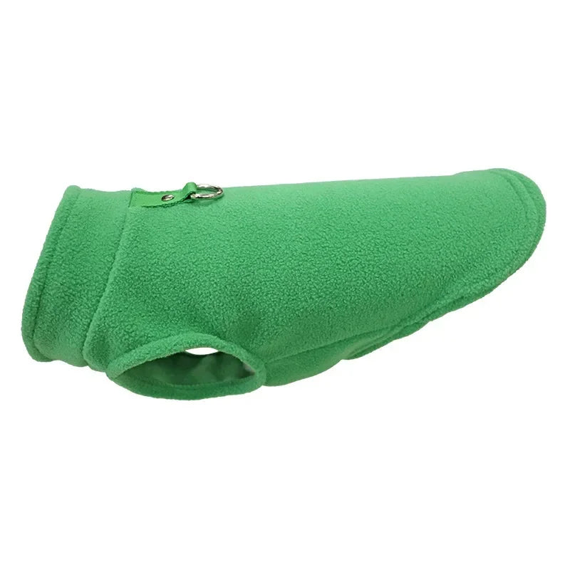 Winter Warm Dog Clothes Pet Jacket Vest with D-Ring For Small Dogs Cats Clothing French Bulldog Costumes Chihuahua Coat