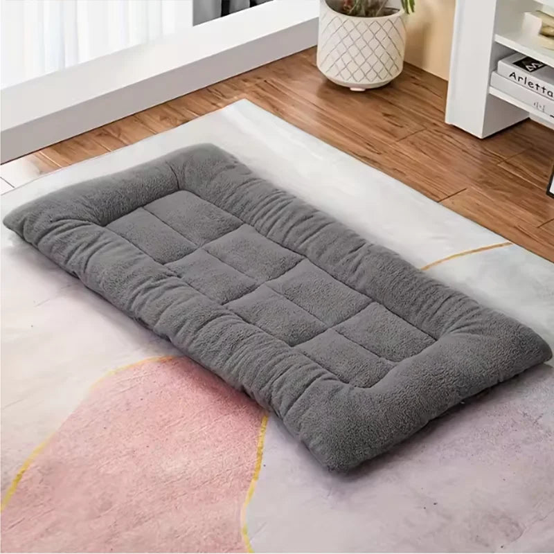 120*60cm Large Double Sided Dog Bed Universal For All Seasons Plush Super Soft Polyester Thickened Sofa-Style Mat for Breed Dogs