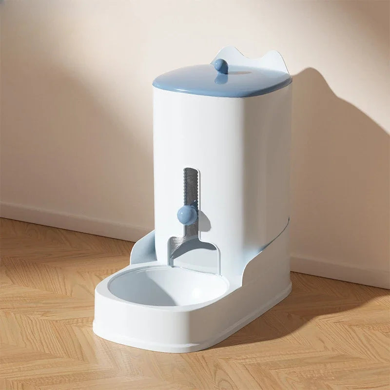Cat and Dog Feeder Pet Water Dispenser Cat Food Bowl Large Capacity Feeder Water Dispenser for Small Puppy Kitten Pet Supplies