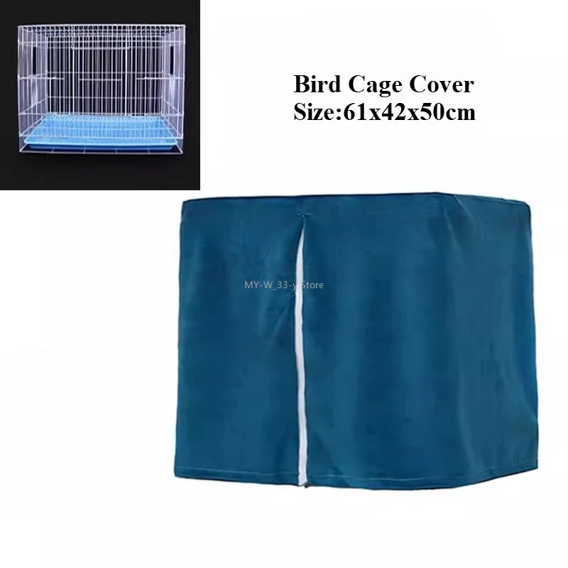 Bird Cage Cover Sunshade Breathable and Splashproof Large Bird Cage Cover Parrot Cage Shading Protective Products Bird Supplies