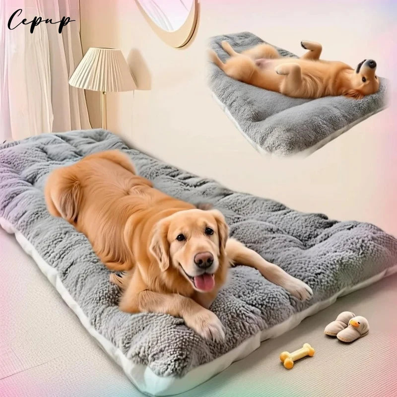 Dog bed mat Large Size Sleeping Pad For winter use keep warm Double-sided Use Golden Retriever stress-relieving Sleeping Pad