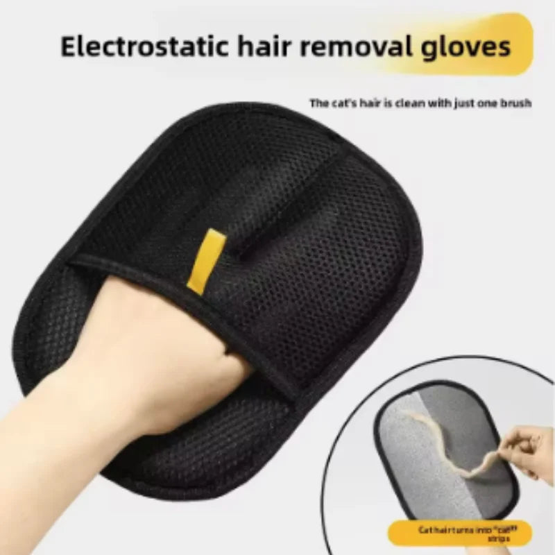 Pet Grooming Gloves for Dogs And Cats Hair Remover Brush Kitten Cleaning Glove Sofa Carpet Clothes Pet Hair Removal Pet Supplies