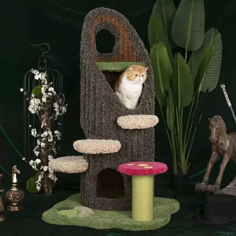 Camily Manufacturer Design Oem Wholesale Cat Tree Cat Sratcher Toys House Furnitures