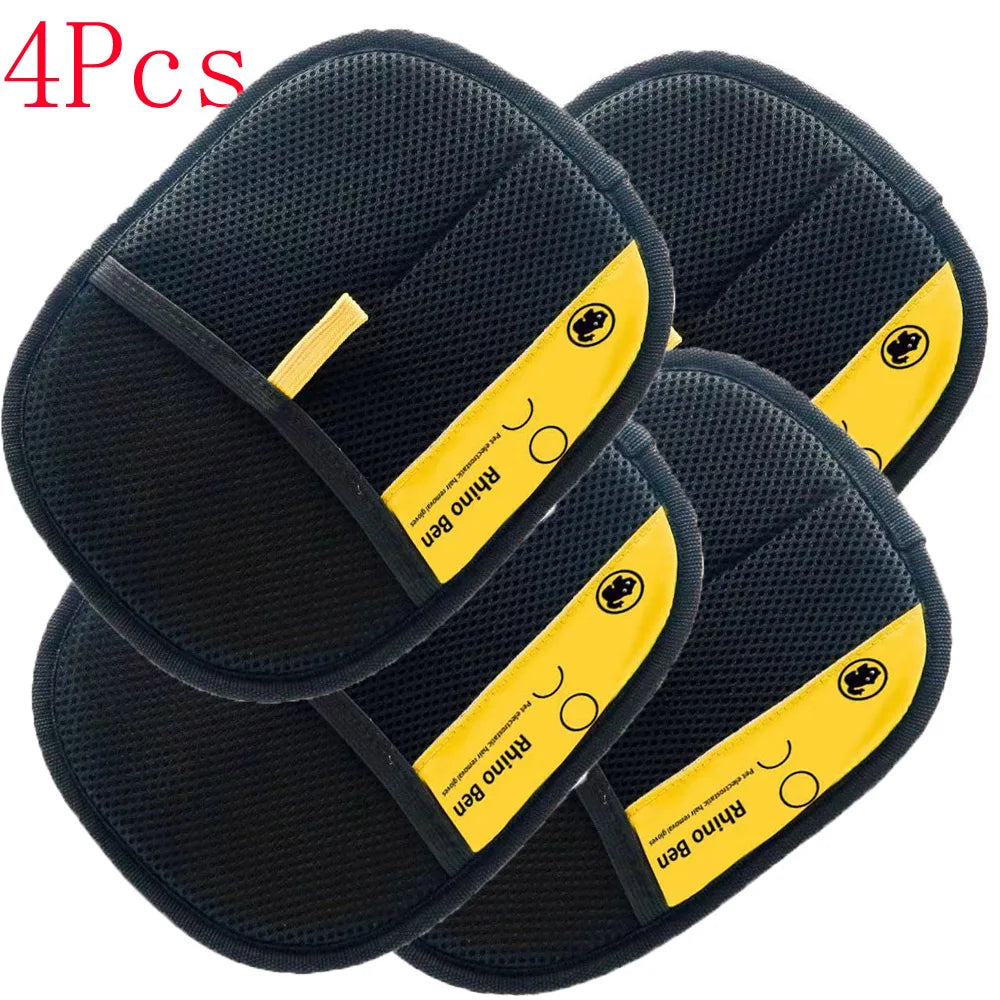 Pet Grooming Gloves Pet Hair Remover Brush Static Dedusting Brush For Dog Cat Hair From Sofa Carpet Clothes