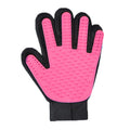 Pet Grooming Kit for Dog Cat Rabbit Fur 2 Sided Grooming Brush Bath Cleaning Glove De-Shedding De-Matting Pet Hair