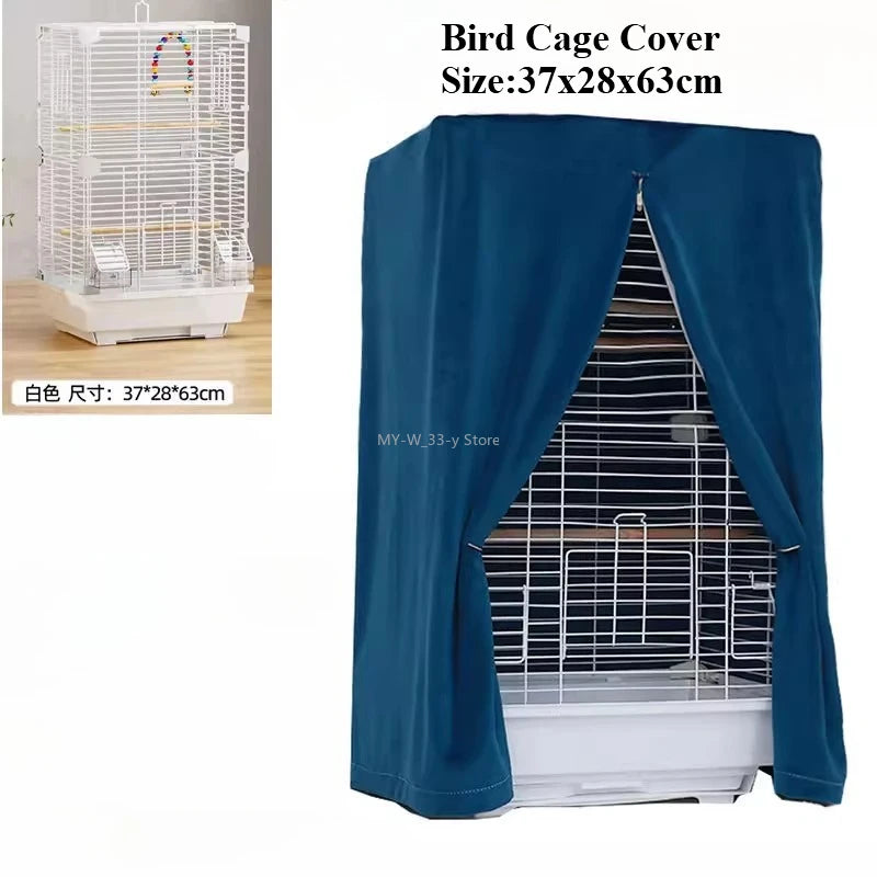 Bird Cage Cover Sunshade Breathable and Splashproof Large Bird Cage Cover Parrot Cage Shading Protective Products Bird Supplies