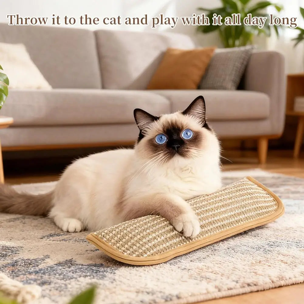 Cat Scratcher Interactive Toys For Cat Catnip Pillow Teeth Grinding And Anti Bite Wear Resistant Cat Toy Scratching Post For Cat