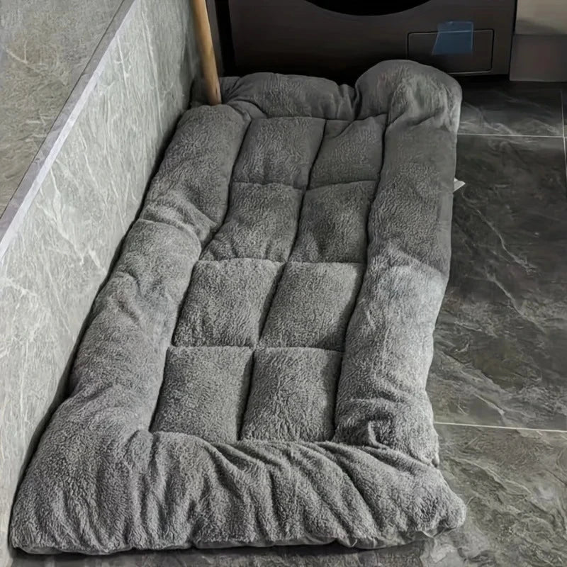 120*60cm Large Double Sided Dog Bed Universal For All Seasons Plush Super Soft Polyester Thickened Sofa-Style Mat for Breed Dogs