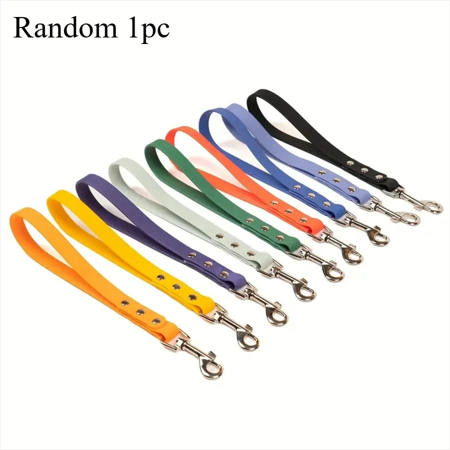 Short Dog Leash, Wide Traffic Handle, Traffic Leash, Traffic Lead For Dogs Training Walking