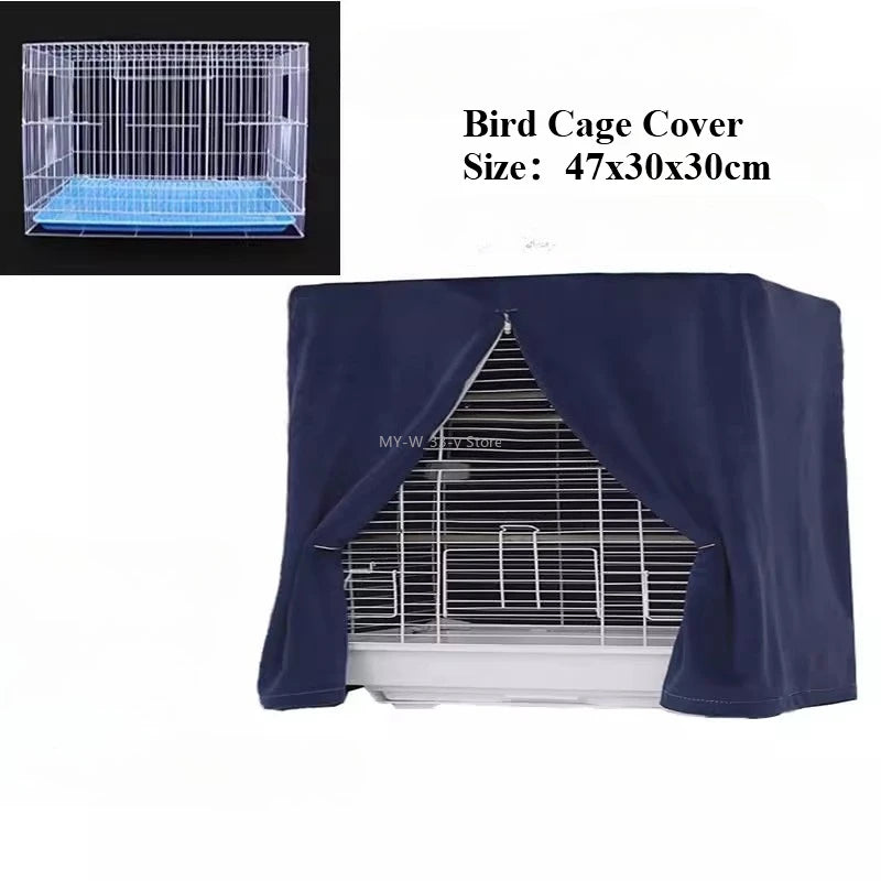 Bird Cage Cover Sunshade Breathable and Splashproof Large Bird Cage Cover Parrot Cage Shading Protective Products Bird Supplies