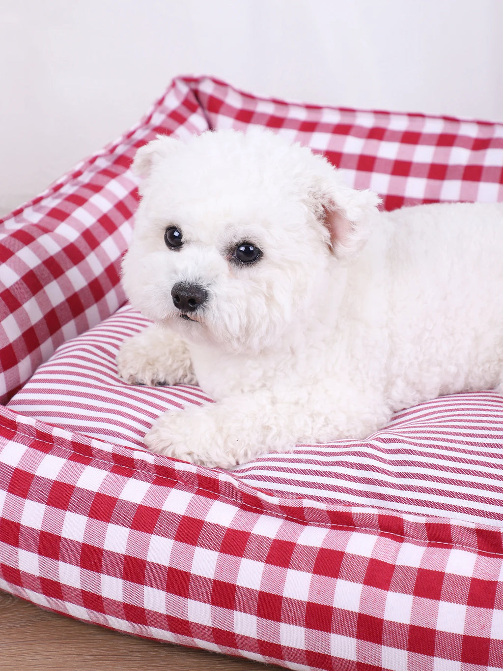 Dog Beds for Small Dogs Plaid Bed Pet Supplies Accessory Sofa Cushions Big Large Puppy Accessories Blanket Cats Baskets Pets Mat