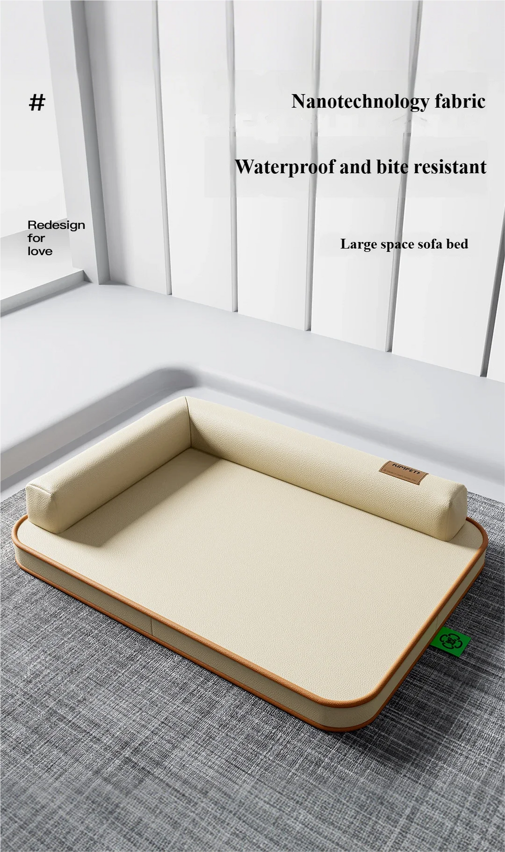 Dog Mat Dog Bed All Seasons Suitable Waterproof Tear Resistant Removable Washable For Medium Large Dogs Anti Slip Bottom Design
