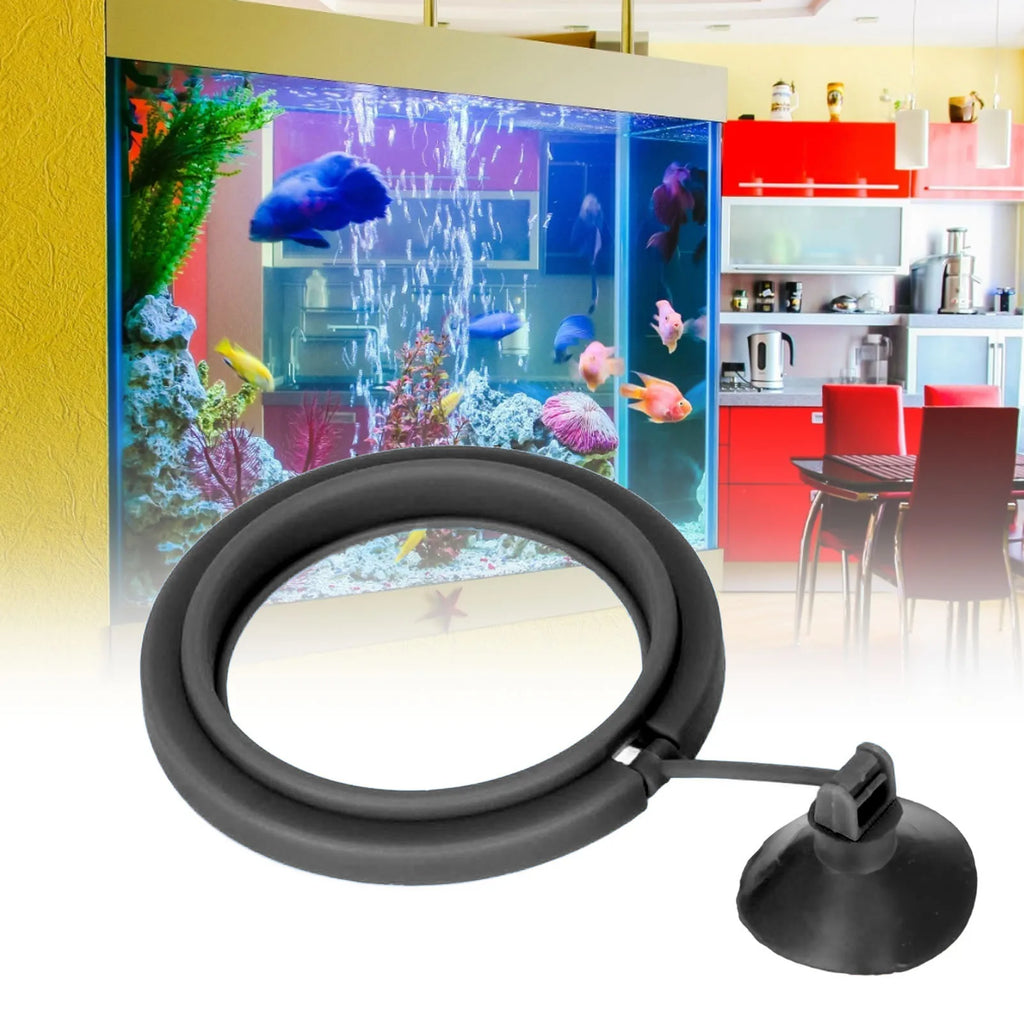 Fish   Feeder Food Floating Prevention Aquarium Floating Feeding  Keep Water  Clean for Feeding Flake Foods