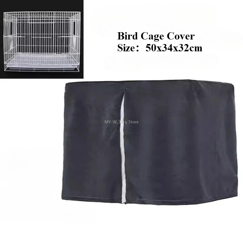 Bird Cage Cover Sunshade Breathable and Splashproof Large Bird Cage Cover Parrot Cage Shading Protective Products Bird Supplies