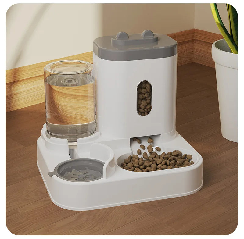 Professional Cat Feeder Water Dispenser Automatic Feeders Feeding and Watering Supplies Cat Bowl Drinking Fountain Dog Feeder