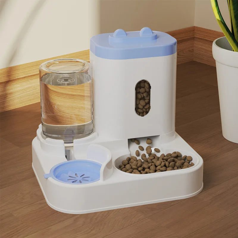 Professional Cat Feeder Water Dispenser Automatic Feeders Feeding and Watering Supplies Cat Bowl Drinking Fountain Dog Feeder